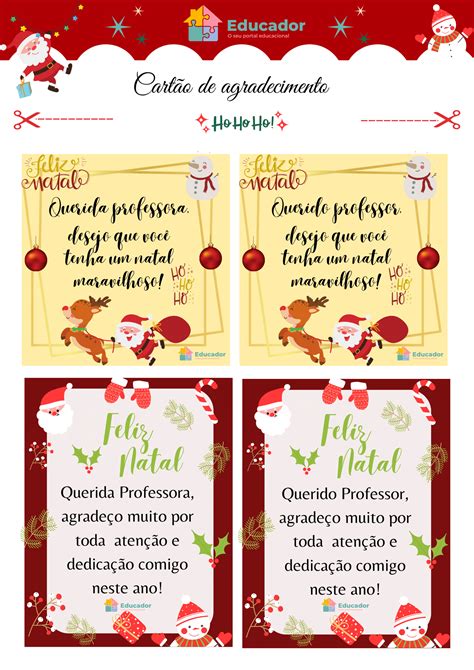 Lembrancinhas De Natal Para Professores Educador