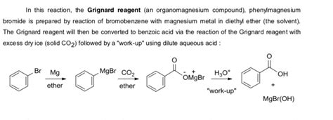 Solved Why do the Grignard reagents have to be kept away | Chegg.com