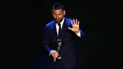 Lionel Messi Gana El Premio The Best Al Mejor Jugador De La Fifa