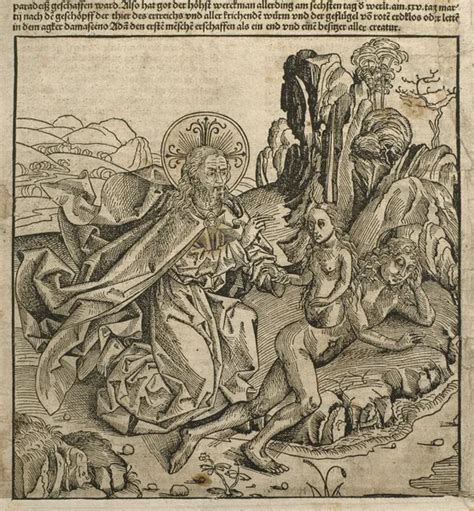 God the Father creating Eve from Adams rib Our beautiful Wall Art and ...