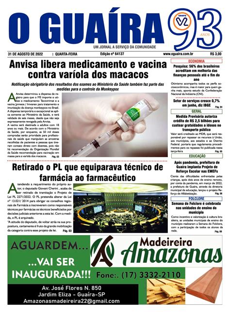 Calam O Jornal O Guaira