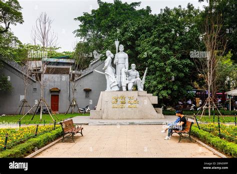 The Martyrs Monument A Patriotic Memorial Of The Vietnam War Near