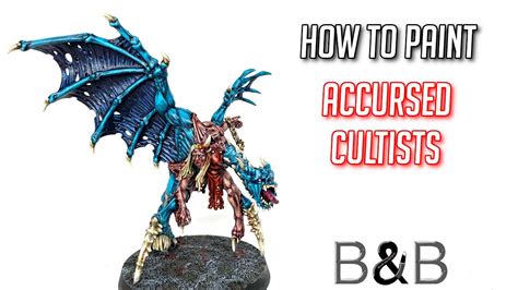 How To Paint Accursed Cultists YouTube