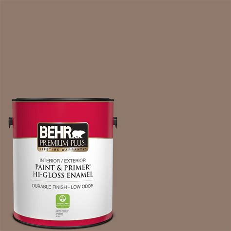 Behr Premium Plus Gal N Chocolate Heart Hi Gloss Enamel