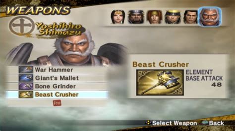 Samurai Warriors Xtreme Legends How To Get Yoshihiro Shimazu Th