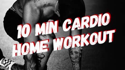 10 Minute Cardio Home Workout For Beginners Youtube