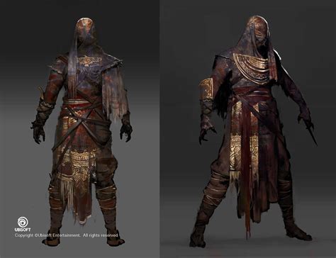 Assassins Creed Origins Mummy Outfit Concept Jeff Simpson On