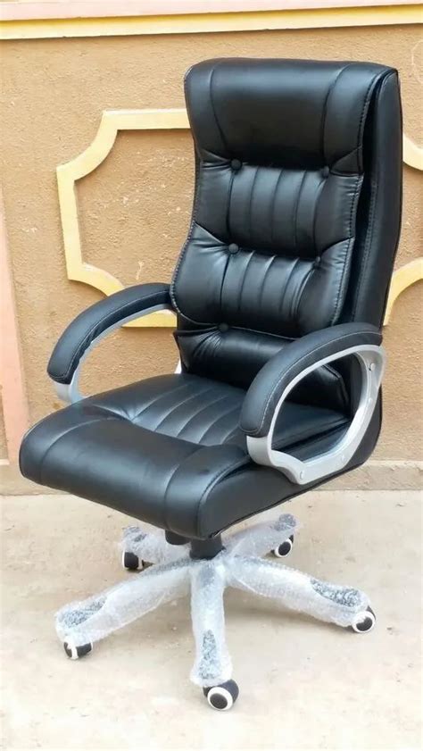 Black Leatherette High Back Revolving Chair At Rs In Bengaluru