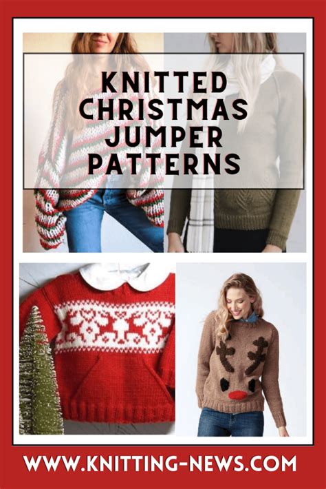 32 Knitted Christmas Jumper Patterns - Knitting News