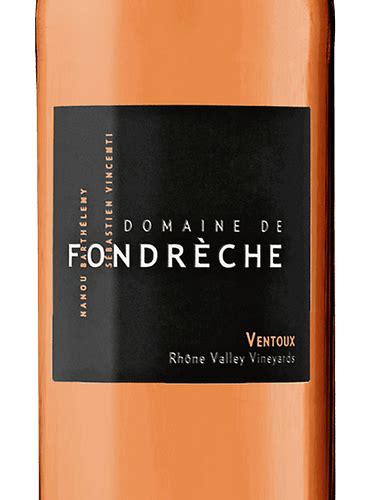 Domaine de Fondrèche Cuvée Domaine Ventoux Rosé L Instant Rosé