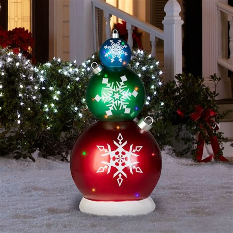 Holiday Living 3602 In Ornament Door Decoration With White Led Lights