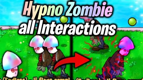 Hypno Zombie With Every Plant In The Game New DLC Mod Plants Vs