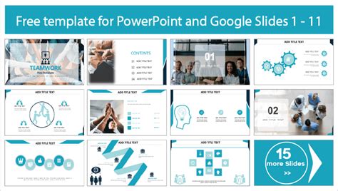 Plantilla De Trabajo En Equipo Plantillas Para Powerpoint Y Google Slides