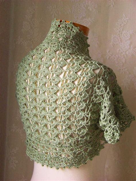 Free Crochet Pattern Shrug Bolero Crochet Pattern Short Sleeved Shrug