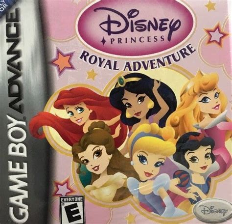 Disney Princess Royal Adventure Nintendo Game Boy Advance 2003 RARE