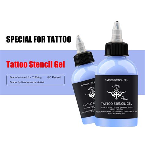 Tuffking Oz Tattoo Stencil Stuff Tattoo Transfer Solution Gel Tattoo