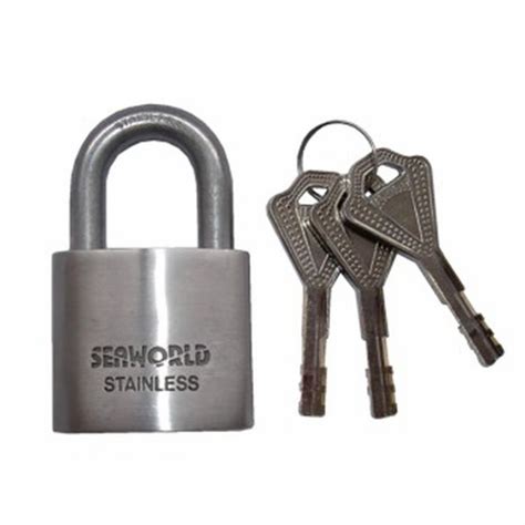 Osculati Heavy Duty Stainless Steel Marine Padlock With Fisher Keys 40mm