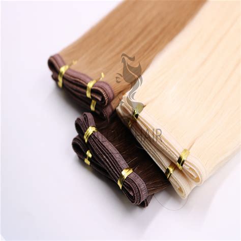 New Arrival Flat Silk Weft Hair Extensions Alove Hair