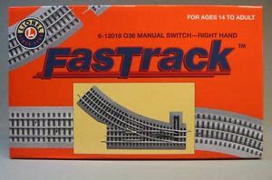 Lionel Fastrack Right Hand Track Switch Turn O Gauge Out Train