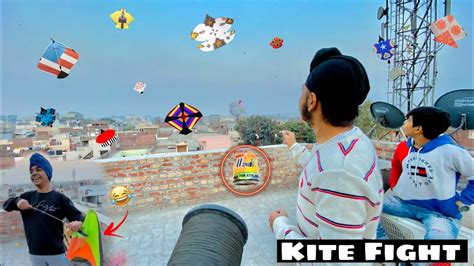 Kite Flying With Monofil Gattu Monofil Gattu Review Kite Fight