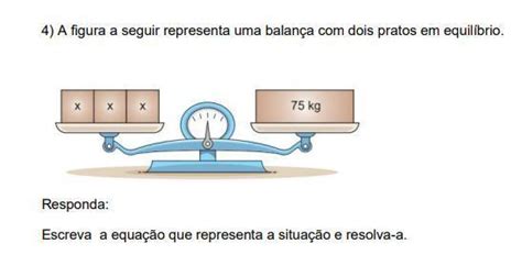 A Figura A Seguir Representa Uma Balan A Dois Pratos Em