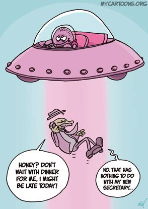 Cartoon Alien Abduction | mycartoons.org - cartoons by mil