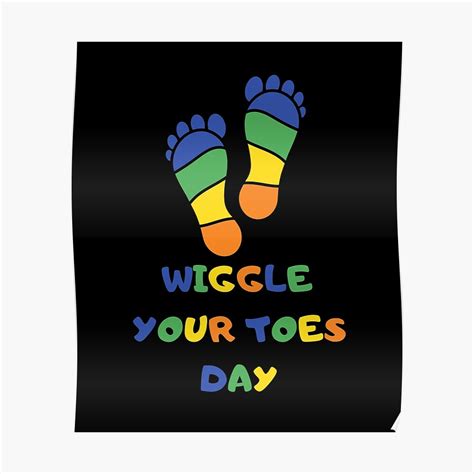 Wiggle Your Toes Sticker Pack Art And Collectibles Digital Prints Prints