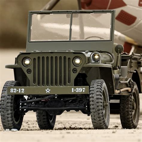 Fms Rc Cars Hobby Willys Mb Rc Crawler Off Road Vehicle