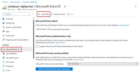 Configure Azure Active Directory Authentication Azure Sql Database