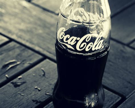 Coca Cola Bottle Grass Drink Wallpaper Coolwallpapers Me