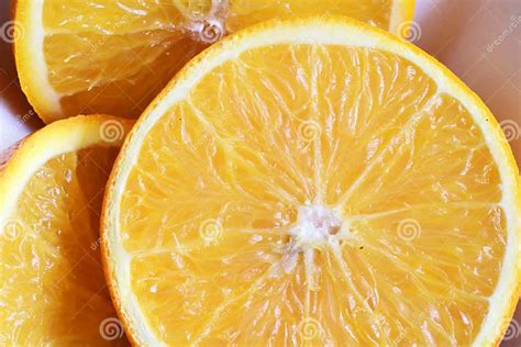 fresh cut orange fruit slices stock photo image  healthy ripe