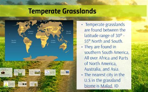 Grasslands Biome Map