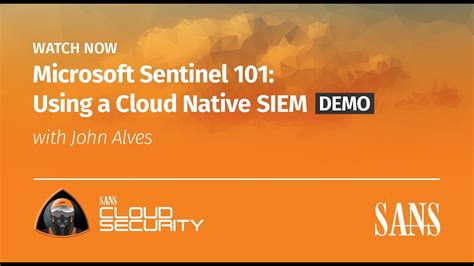 Microsoft Sentinel 101 Using A Cloud Native SIEM YouTube