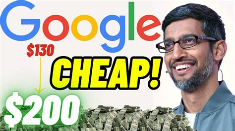 Google Is The Cheapest Tech Stock Right Now Time To Buy Googl