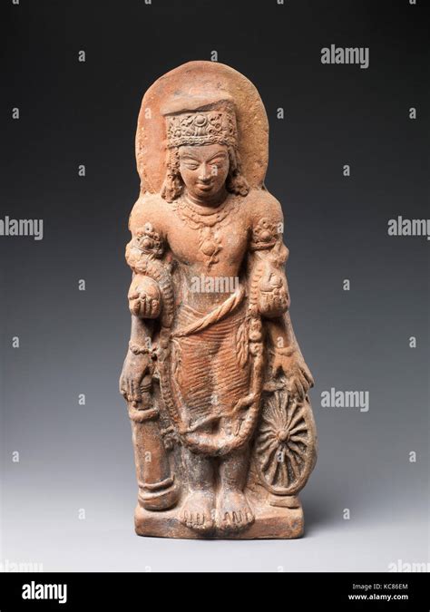 Standing Four Armed Vishnu Gupta Period 5th Century India Uttar