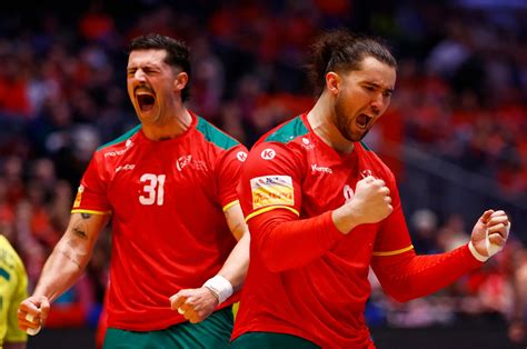 Mundial de andebol Portugal vence Brasil e avança para segunda fase de