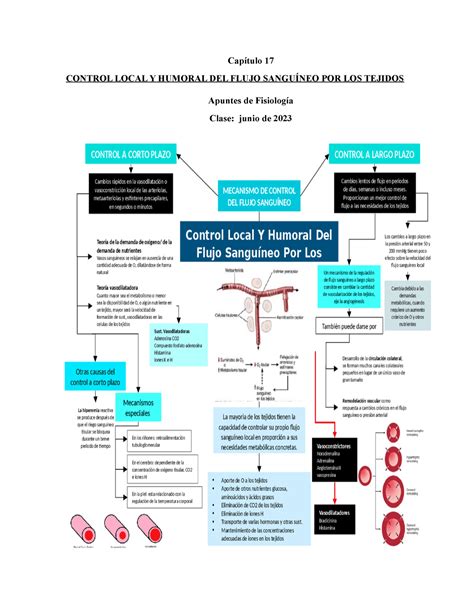 Resumen Cap Tulo Guyton Cap Tulo Control Local Y Humoral Del