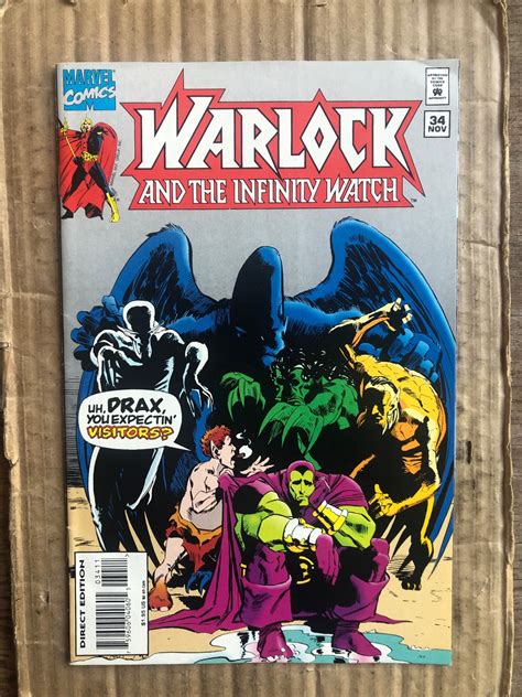 Warlock And The Infinity Watch 34 1994 Comic Books Modern Age