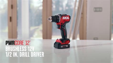 Pwrcore 12™ Brushless 12v 12 In Compact Drill Driver Kit Dl6290a Youtube