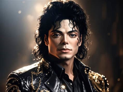 Premium Ai Image Realistic Michael Jackson Generated By Ai