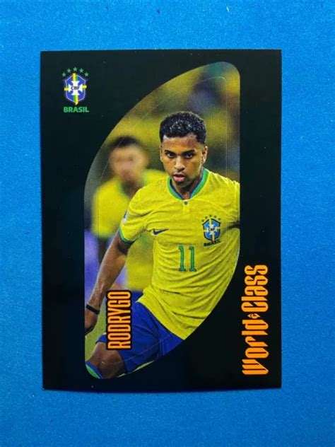 FIGURINE PANINI STICKER World Class 2024 N 70 Rodrygo Brasil EUR