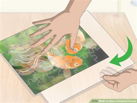 3 Ways to Glue a Finished Puzzle - wikiHow