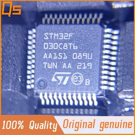 New Original STM32F030C8T6 STM32F030 LQFP48 Chip 32 Bit Microcontrolle