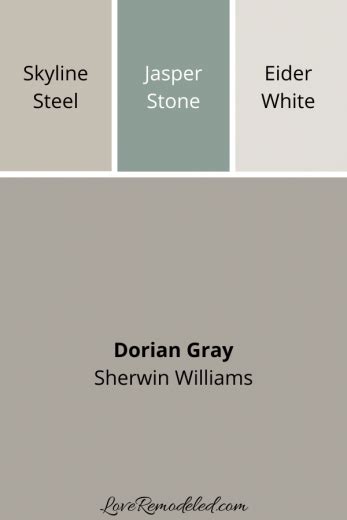 Dorian Gray By Sherwin Williams Love Remodeled