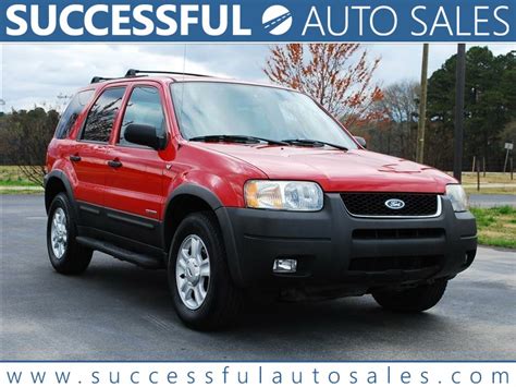 2002 FORD ESCAPE XLT For Sale In Apex