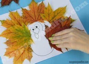 Turkey Leaf Craft Template - Easy Peasy and Fun