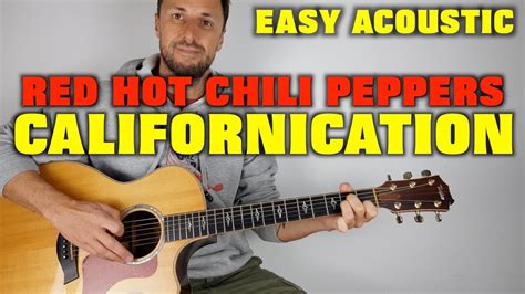 Red Hot Chili Peppers Californication Easy Lesson Acordes Chordify