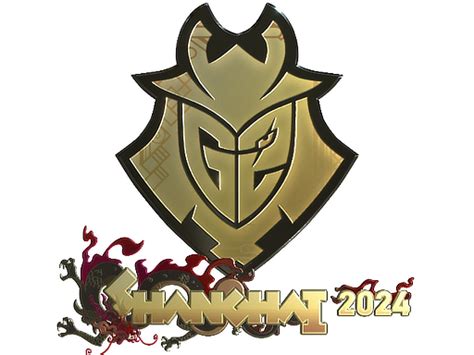 Sticker G2 Esports Gold Shanghai 2024 Cs2 Items