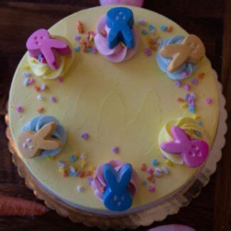 Peep Easter Cake Three Brothers Bakery Near Me