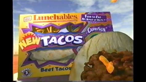 Lunchables Nachos Commercial 1998 Youtube